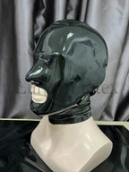 latex fetish man  black gloves  rubber hood sexy cosplay  fetish wear  catsuite male zentai socks chlorined rubber