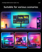 LED Light Strip Computer Screen Colar Sync Monitor Ambilight RGB Lights Ambient Lighting PC Backlight Pickup Light for Game Room