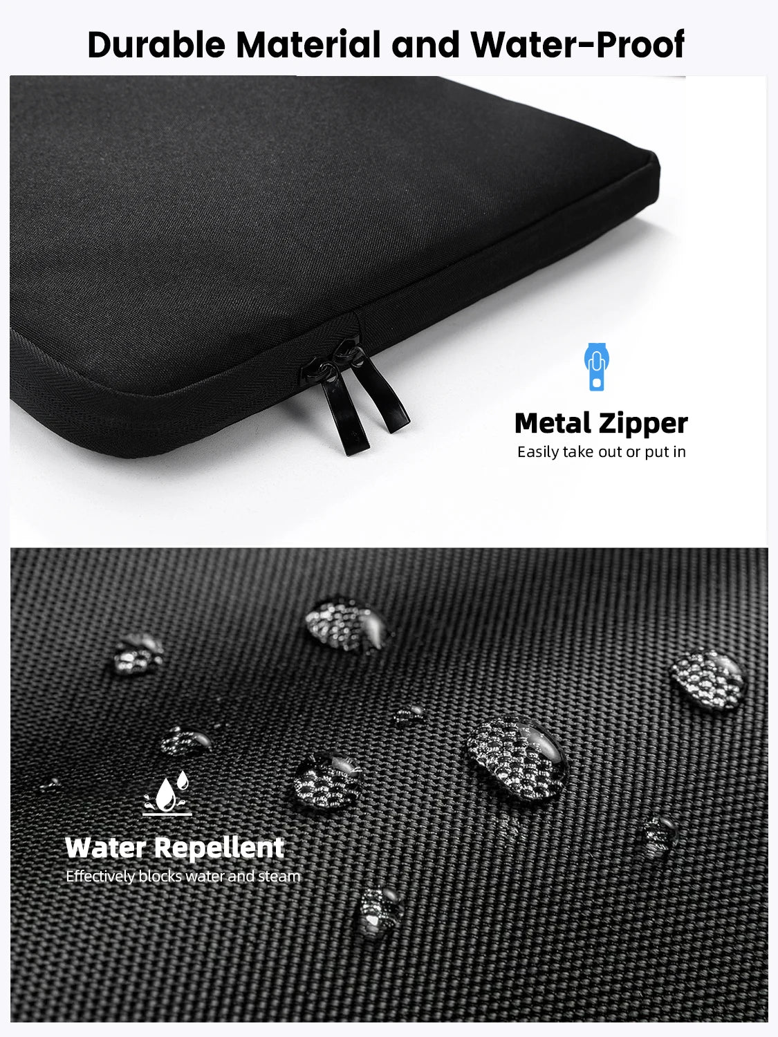UPERFECT 24.5" Laptop Sleeve Protective Carrying Case for 24-24.5" Portable Monitor Notebook Tablet Large Display Bag
