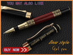 Custom Gel Pen School Things Supply Stationery Store Metal Ballpoint Office Accessories Writing Beautiful Teacher Gift