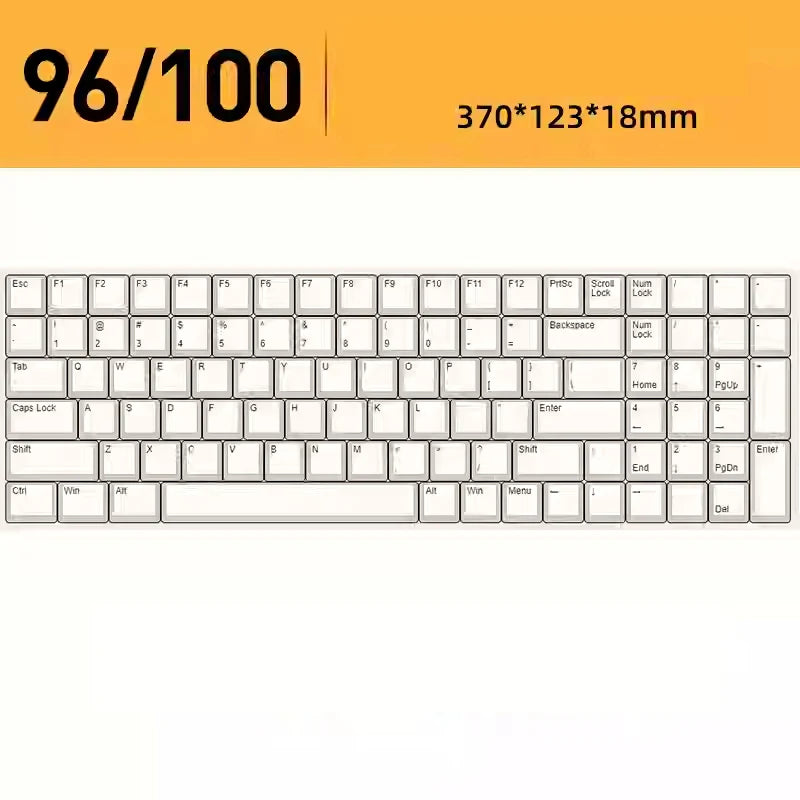 Mechanical Keyboard Dust Cover Acrylic Protecting Shell Hot Bent Compatible With Layout 60 68 87 104 96 WOOTING ROG Azoth IKKI