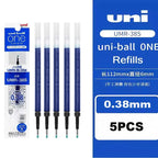 New Uni uniball Zento Flow Metal Rollerball Pen Aluminum Grip Gel Pens 0.5mm Water-Based Black Ink Ultra Smooth Writing Japan