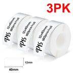 Portable Label Maker P15 Adhesive Thermal Label Printer Wireless Bluetooth Sticker Printer with P15 Self-adhesive Label Paper