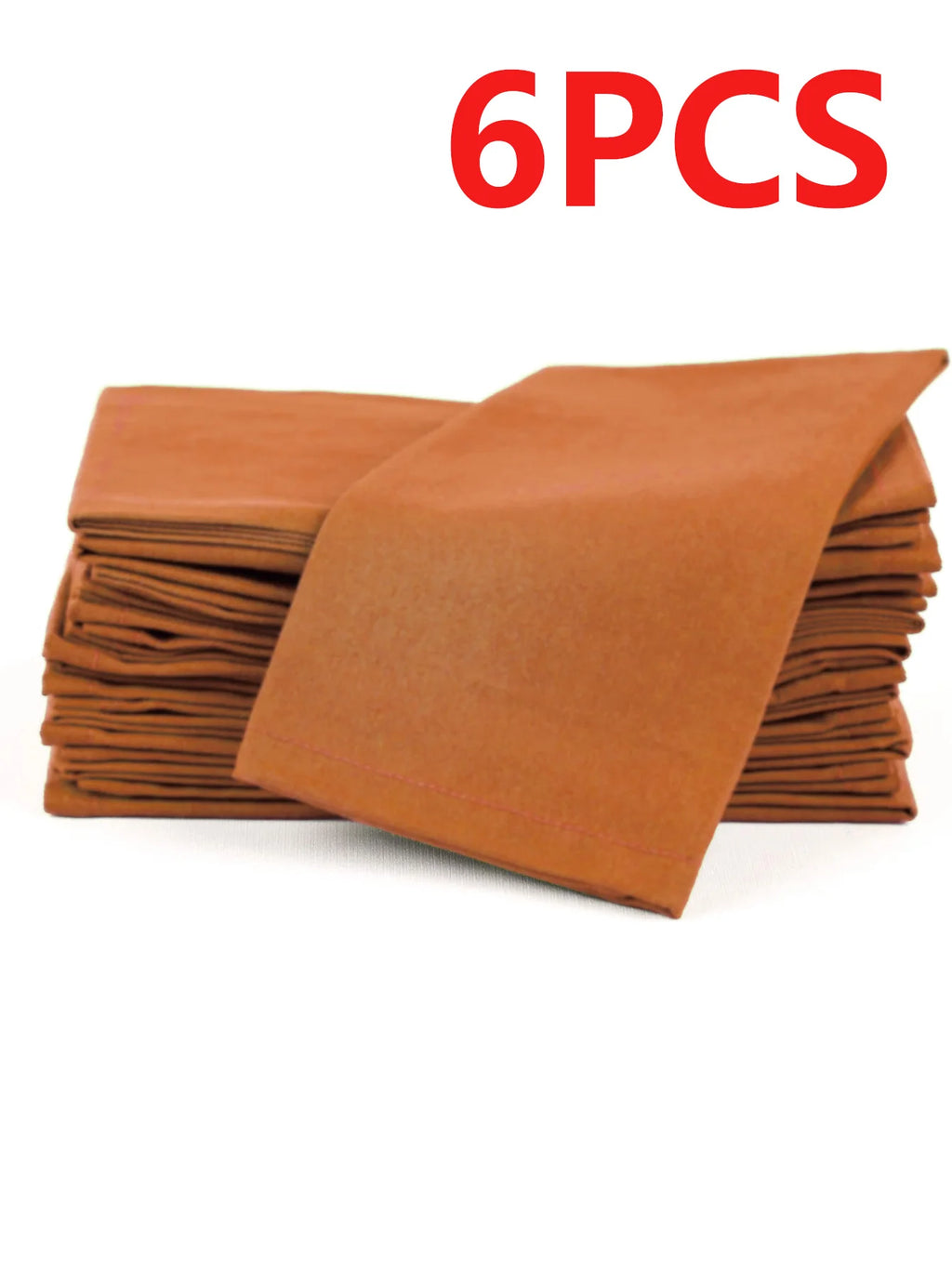 6/12PCS 40x40cm Cotton Linen Cloth Napkins Thickened Durable Placemat Reusable for Kitchen Dining Wedding Decoration