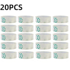 20/5PCS Transparent Tape Office Tape for Home and School 0.8cm 1.2cm 1.8cm Multifuntion High-viscosity Adhesive Tape