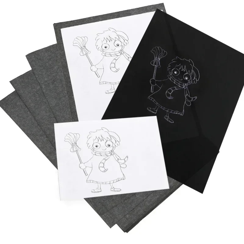 A4 Carbon Paper Reusable Image Paper Pattern Letters Tracing Paper Copy Paper Copy Carbon Paper Painting Tracing Accessories