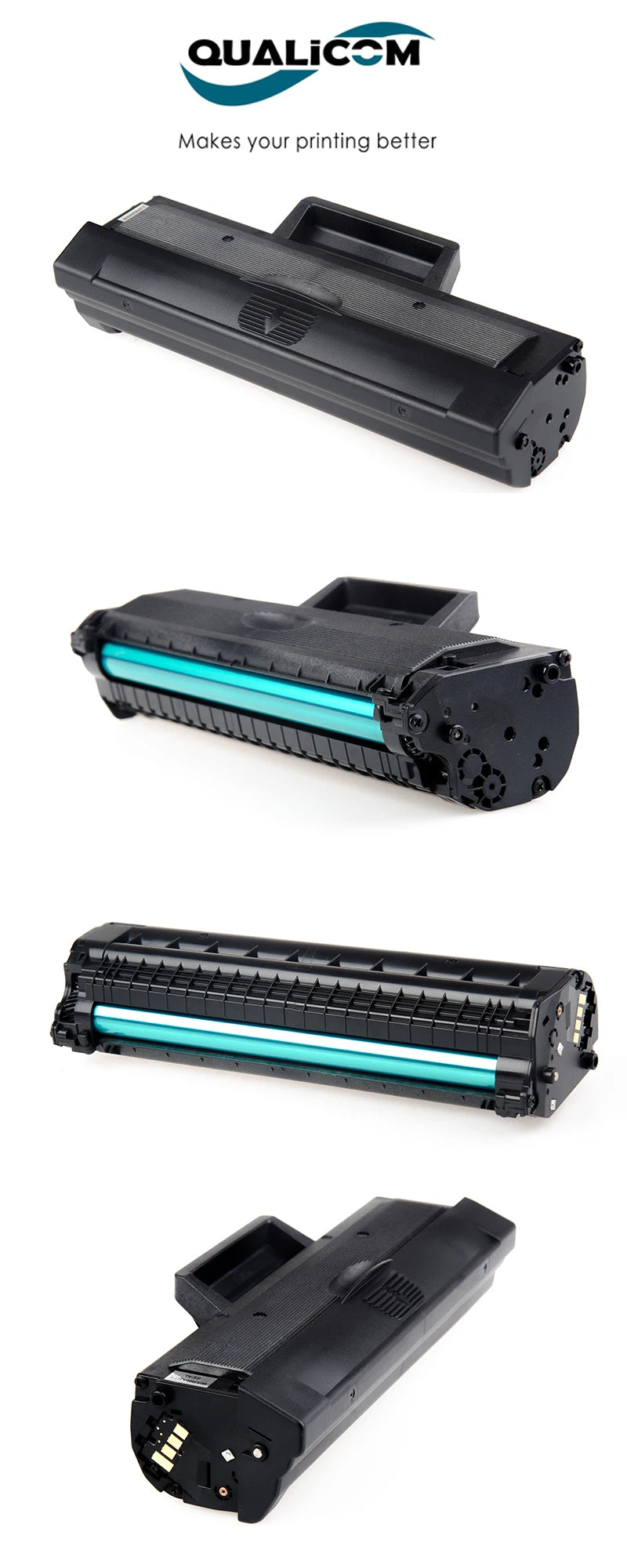 Qualicom MLT-D101S D101S Compatible Toner Cartridges Replacement for Samsung ML-2160 ML-2165 ML-2165W SCX-3405 SCX-3405W SF-760P