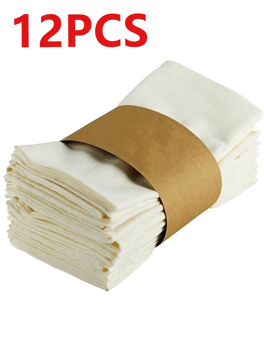 Table Cloth Napkins Durable Polyester Thicken Placemat Reusable for Kitchen Dining  Wedding Decoration 16inch*16inch