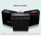 220V 10L Mini Desktop Electric Shredder Electric Cutting File Shredder Strip Office Home Paper Shredder