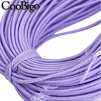 5 Meters 1mm 2mm 3mm Round Elastics Bungee Shock Cord Elastic Rope Rubber Band Strap String Cordon Shoelaces Sewing Accessories