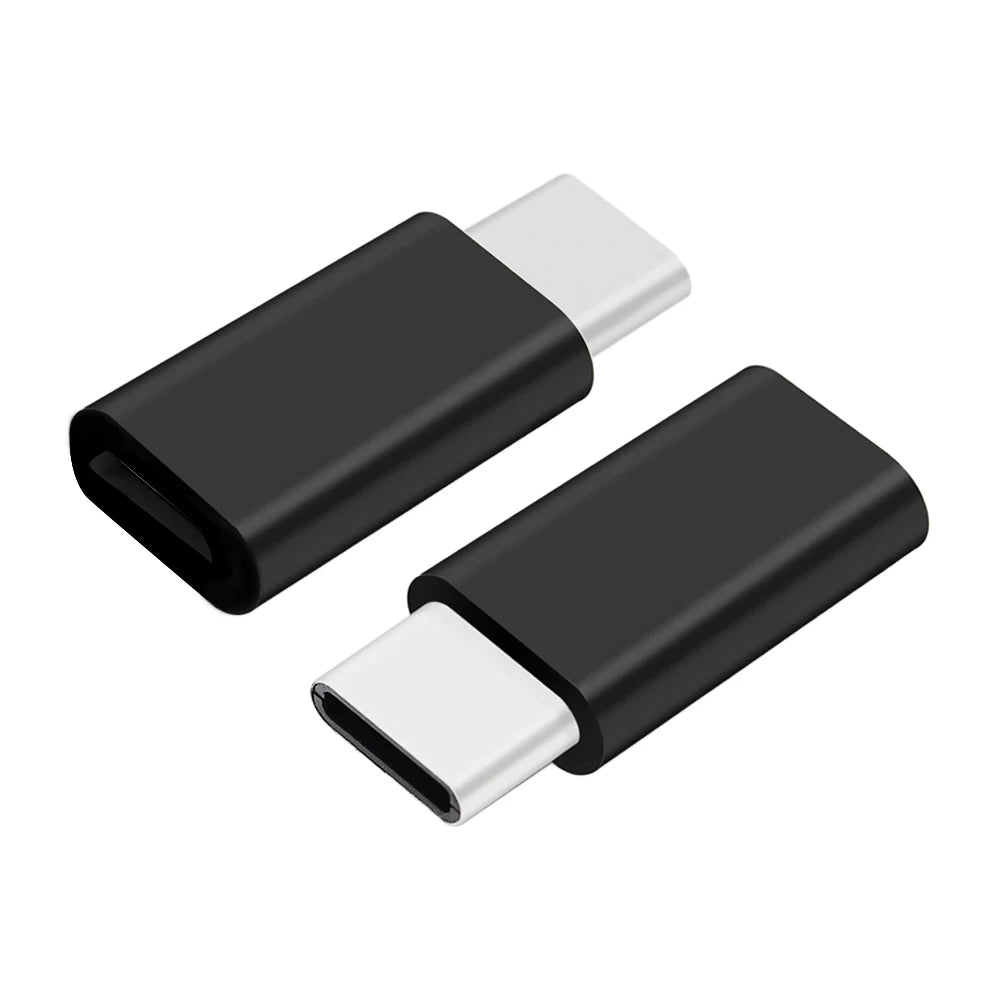 1/3Pcs Micro USB Female To Type C Male Adapter OTG Converter Micro-B To USB-C Connector Charging Cable Adapter Phone Accessories