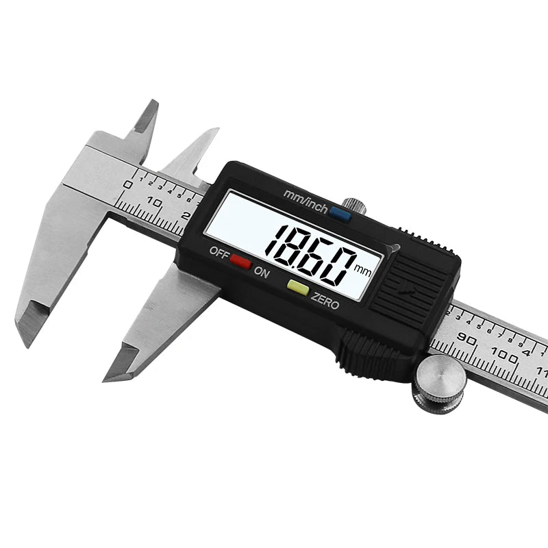 New Stainless Steel Digital Caliper 6" 150mm Measuring Tool Vernier Calipers Ruler Messschieber Paquimetro Measuring Instrument