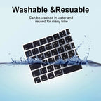Ukraine Version Silicone Keyboard Protector Cover Waterproof Dustproof Skin for MacBook M5 M4 M3 M2A3113 A3240 A3241 A3401 A3112