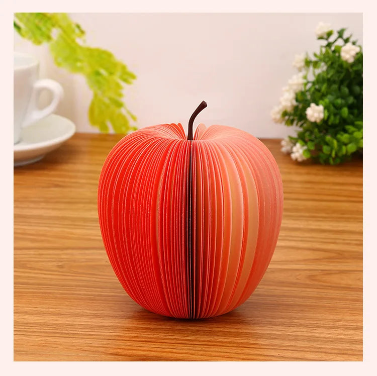 125 Sheets Creative Fruit Shapes Sticky Note Pads Notepads, Sticker Paper, Memo Pads, for School Stationery Office Supplies