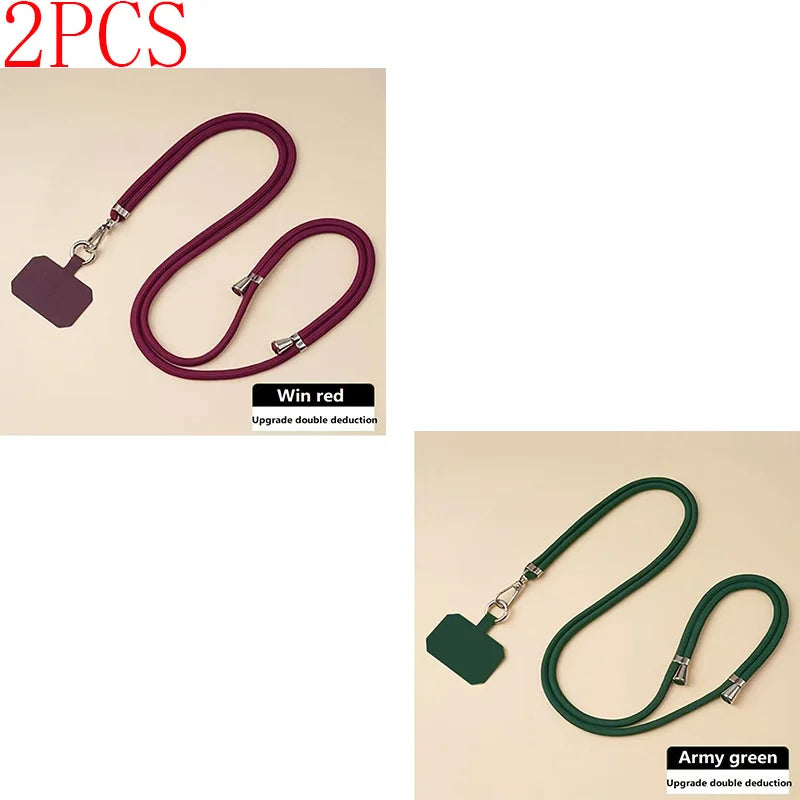 Phone Lanyard Strap Crossbody Cord for Mobile Wire To with Lanyard Mobile Chain To Hang Around Cell Necklace Strap SJGS01