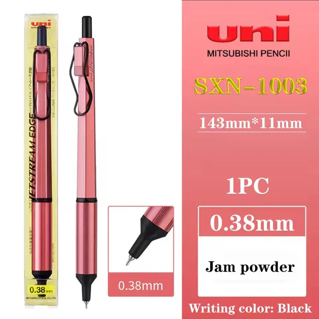 Uni SXN-1003 JETSTREAM EDGE Ballpoint Pens Ultra-fine Luxury Men's Pen, Small-word Annotations Fine Writing Japanese Stationery