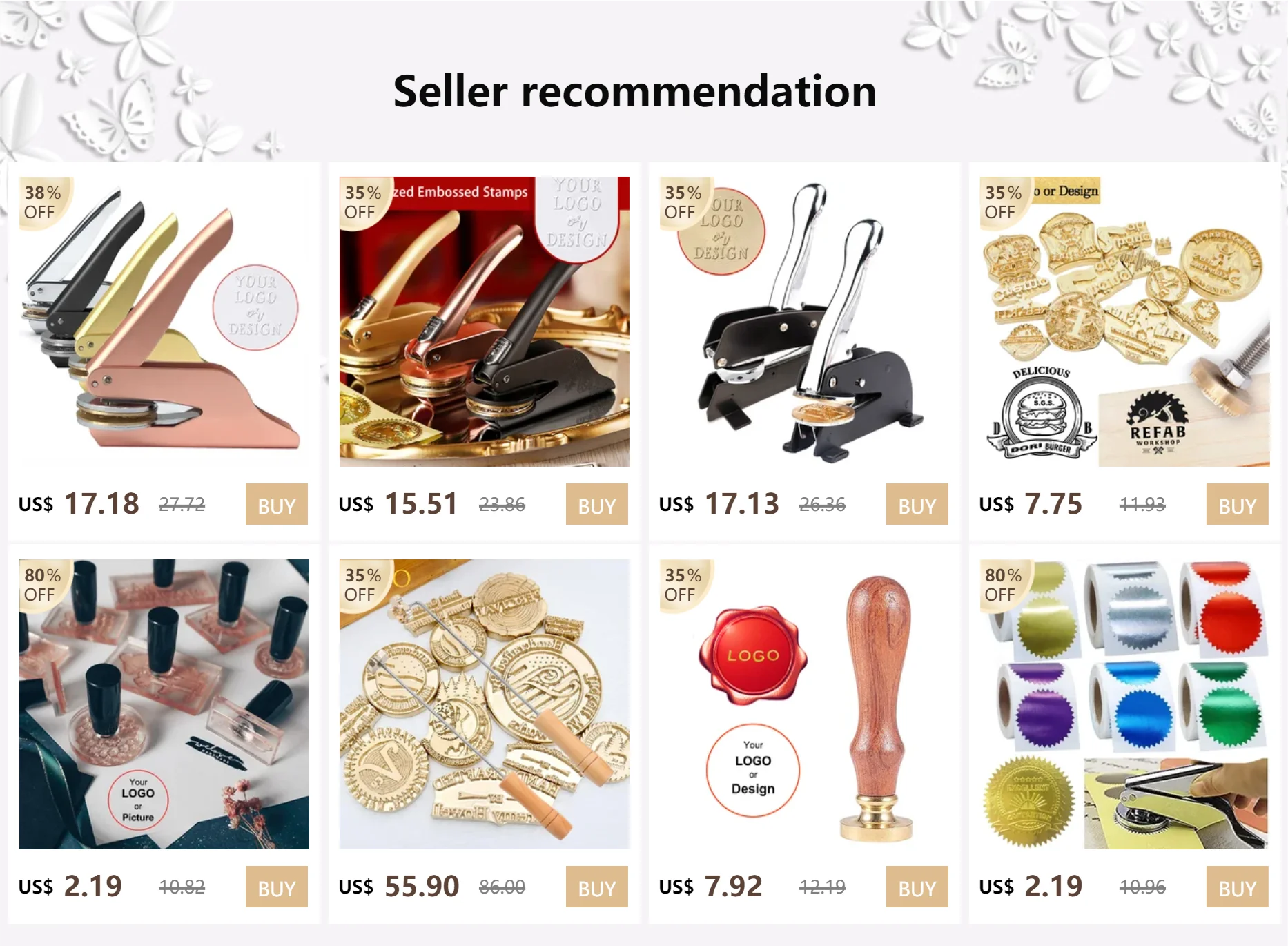Book Wedding Embosser Stamps Customized Designs Personalized Embossing Stamp Custom Handheld Envelope Invitation Card Seals DIY
