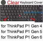 Keyboard Cover for Lenovo ThinkPad 16 Z16 P1 X1 E16 L16 P16 T16 P16s P16v T1g T16g Gen 8 7 6 5 4 3 Silicone Protector Skin Case
