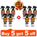 Large Capacity Powerful Car Rust Remover Spray - Exhaust/Wheel Care, Metal Powder Remover.