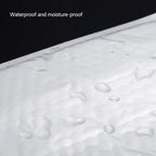 50Pcs Bubble Envelopes White Foam Shipping Bags Poly Bubble Mailers Pad Self Seal Packing Bags for Magazine 15cm 18cm 23cm 25cm