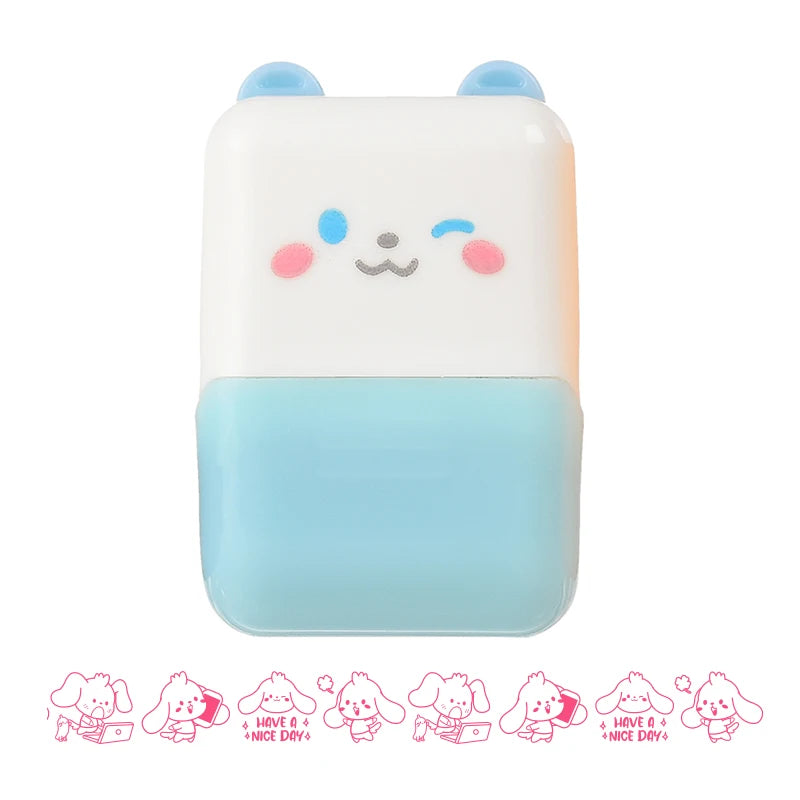 Cute Animals Cartoon Character Rolling Stamp DIY Creative Seal Graffiti Handbook Roller Decoration Stationery Journal Supplies