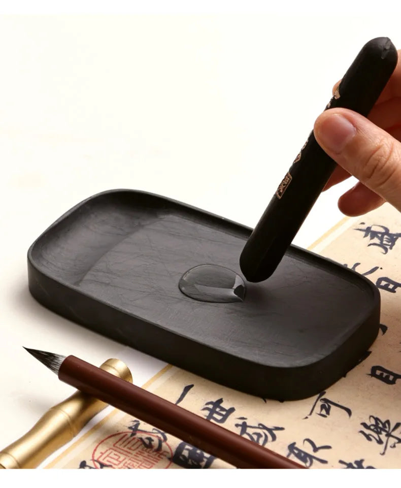 Practical Chinese Ink Stone Calligraphy Painting Supplies Four Treasures Of Study Traditional Writing Ink Slab For Artists