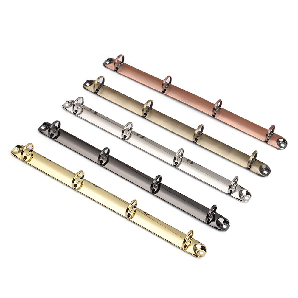 Metal Spiral Binder File Folder A4/B5/A5/A6/A7 Loose-leaf Binding ClipRefillable Notebook Binding Hoop DIY Album Diary Clip Tool