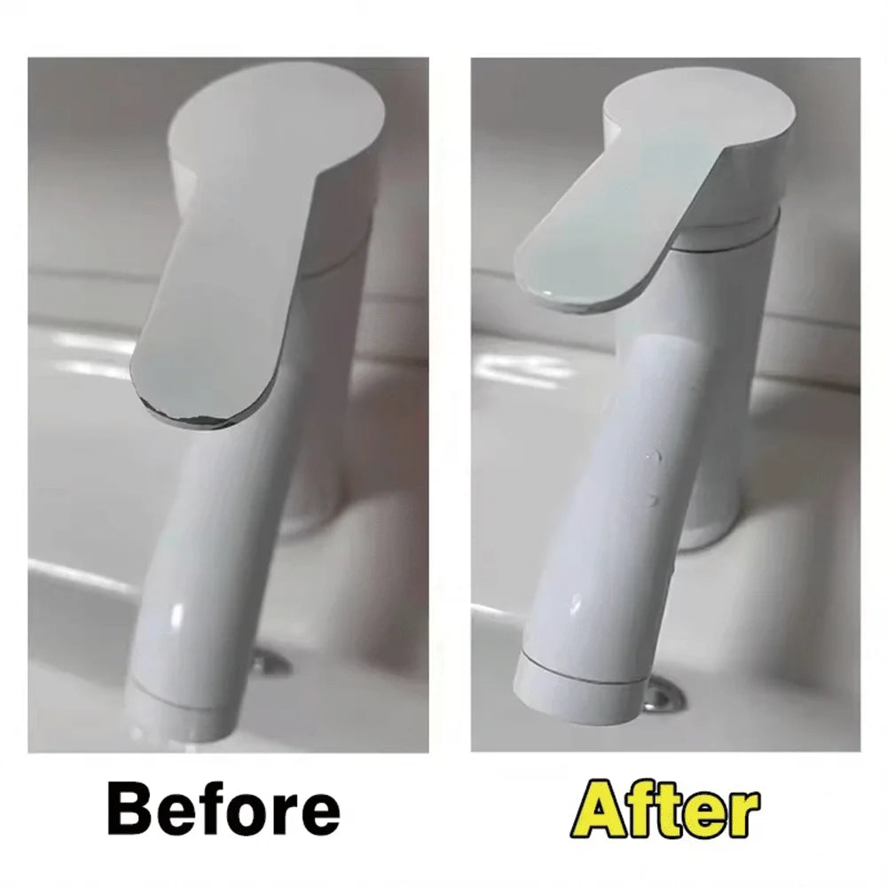 Metal Touch-Up Paint Pen |   Black/White |   Faucet Scratch Repair |   Bathroom Kitchen & Car Rim Restoration