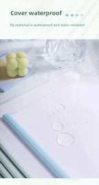 10pcs Transparent File Document Thicken Draw Rod A4 Folder Test Paper Storage Bag Clip Office Folder Organizer Office Supplies