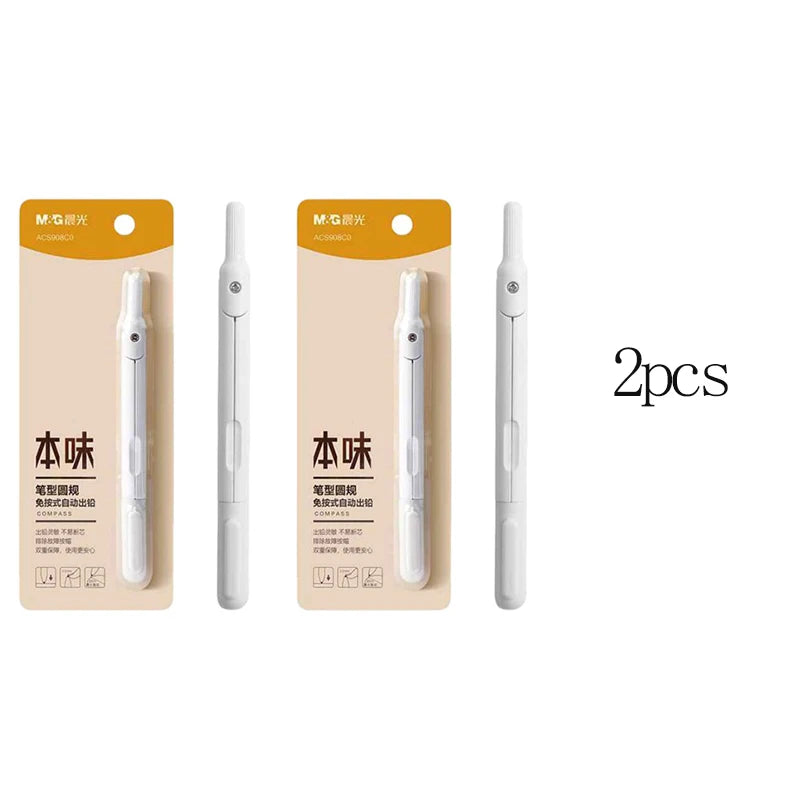 M&G All-in-One Compass Multi-Functional Professional Drawing Tool for Middle & High School Students Stylish Mechanical Design