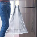 5/10/15/20 Rolls Drawstring Trash Bags for Kitchen Trash Can Thicken Large Capacity Garbage Bag Plastic Home Dustbin Storage Bag