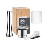 Capsule For Nespresso Reutilisable Inox Refillable Capsule Crema Reusable Refillable Coffee Filter Nespresso Essenza Mini
