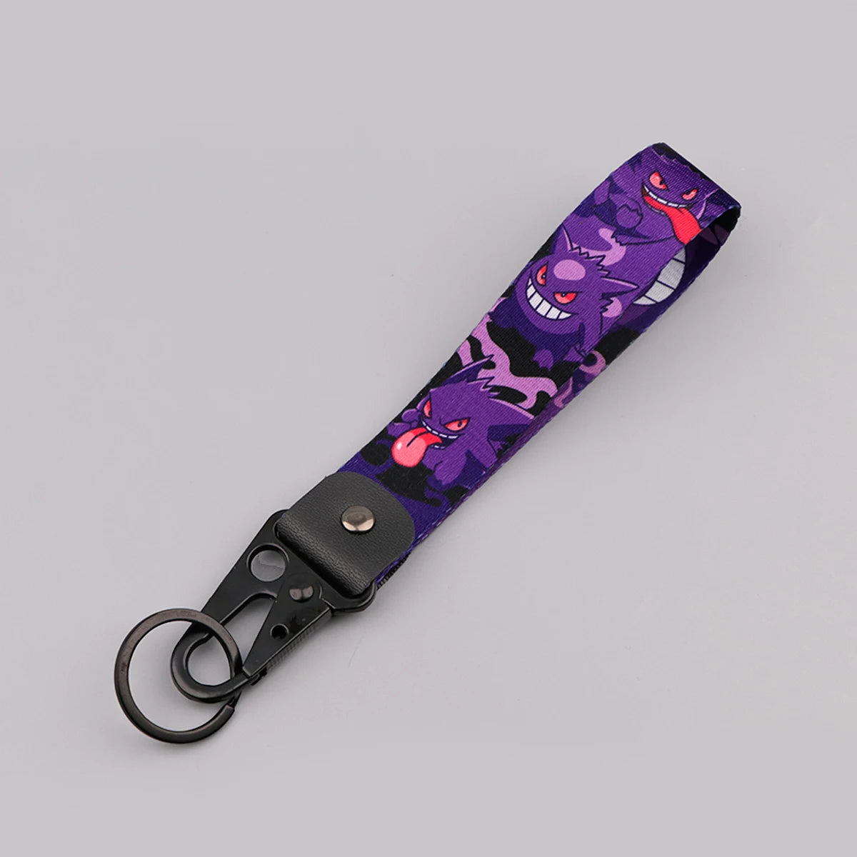 Popular Anime Cartoon Eagle Beak Key Tag For Motorcycles Cars Backpack Chaveiro Gengar Keychain Keyring Accessory Friends Gift