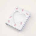 Cute Bear Photo Album 3 Inch Love Heart Hollow Picture Storage Case Kpop Card Binder Name Card Book Photocard Holder 36 Pockets