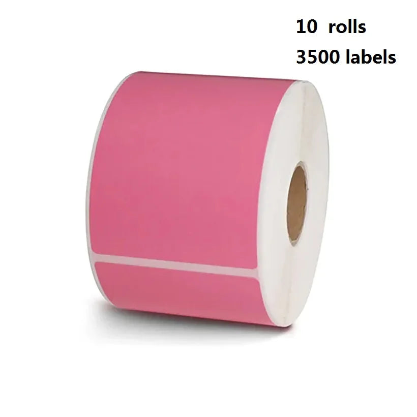 Premium quality 2.25" X 4" Custom Self-adhesive Thermal Shipping Labels 57 X 102 mm 350 Color labels per roll