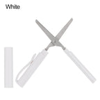 1Pc Creative Pen Shape Scissors Kawaii Multifunction Folding Scissors DIY Portable Paper-Cutting Art Tool School Office Supplies