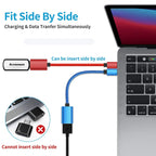 USB-C to USB Adapter, USB-C Male to USB Female OTG Data Cable, Suitable for MacBook Pro/Air, iPhone 16 Pro Max/16 Plus/16e/15