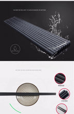 New Reusable Black Chinese Chopsticks Food Sushi Sticks Safe Plastic Food Grade High Temperature Sterilizable Chopsticks