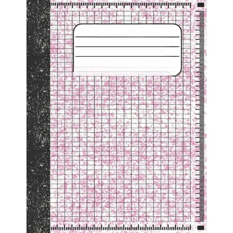 Graph Paper Composition Notebook: Math and Science Lover Graph Paper Cover Watercolor (Quad Ruled 4 squares per inch, 100 pages) Birthday Gifts For Math Lover Teacher, Student Notebook, (Paperback)