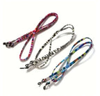 3pcs Glasses Sunglasses Cotton Neck Strap Fixing Strap Glasses Hanging Neck Strap High End Ethnic Rope Glasses Chain