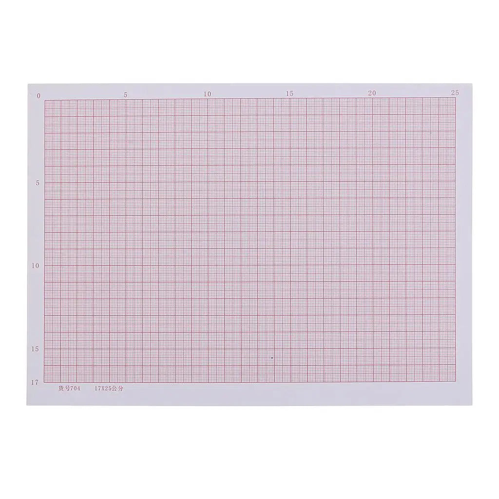 Graph Paper Quality Paper A4 Sheet Accurate Coordinate Squared Chart Paper for School Drawing Projects