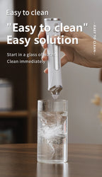 Bincoo Electric Milk Frothers Handheld Wireless Blender USB Mini Coffee Maker Whisk Mixer Cappuccino Cream Egg Beater Blender