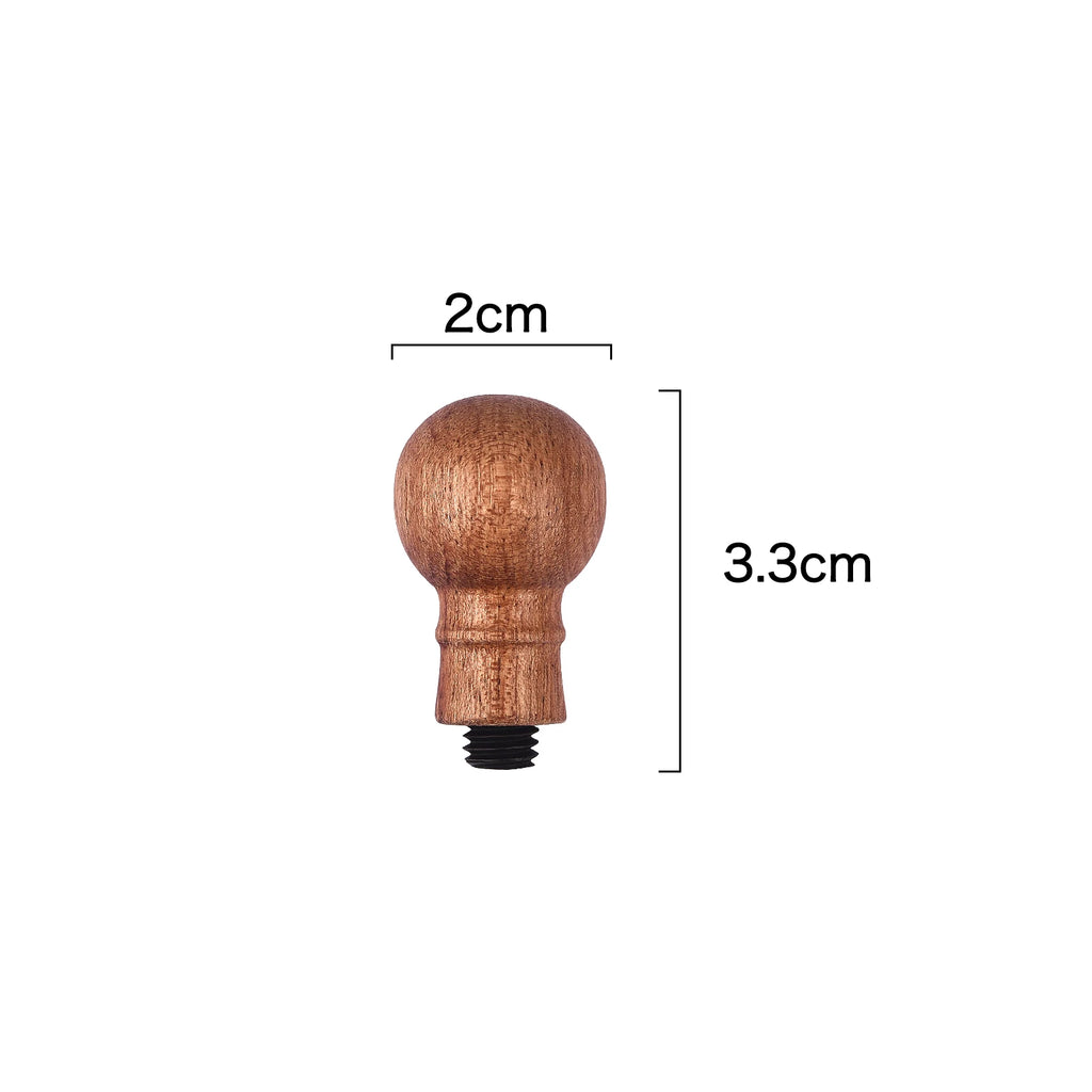 Quality Wood Handle Wax Seal Stamp Accessories Portable Mini Diy Seal Tool Retro Pearwood Walnut Handles Post Gifts Decorative