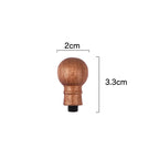 Quality Wood Handle Wax Seal Stamp Accessories Portable Mini Diy Seal Tool Retro Pearwood Walnut Handles Post Gifts Decorative