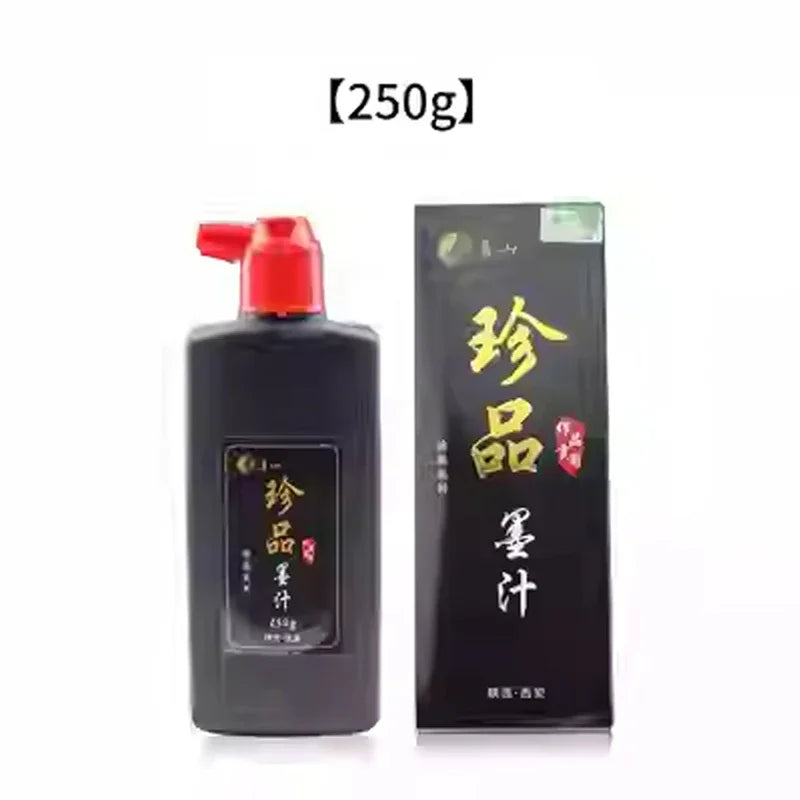 Professioanl Sumi Liquid Ink 100ml / 200ml / 500ml for Traditional Calligraphy and Brush Painting Chinese Ink Writing Artworks