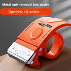 Transport Packaging Tape Dispenser, Heavy Duty Metal Packaging Tape Gun, Handheld Tape Cutter