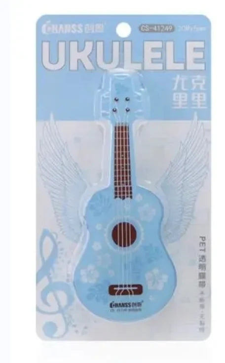 Correction Tape Creative Guitar Shape Correction Tape Large Capacity  Student Office  school supplies kawaii