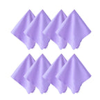 XizeHOM 8 pcs/lots High quality  Glasses Cleaner 20*20cm Microfiber Glasses Cleaning Cloth For Lens Phone Screen Cleaning Wipes