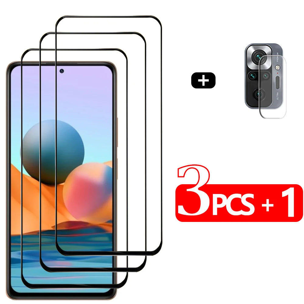 Pelicula, Front Tempered Glass For Xiaomi Redmi Note 15 14 10 11 12 13 Pro 5G Screen Protectors Redmi Note 12S 11S 10S cristal templado Note10 S protector pantalla Note11 verre trempé Redmi Note12 Pro Plus Camera Film