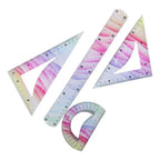 Plastic Soft Ruler Set Flexible 20/30CM Straight Ruler Freely Bendable Drawing Measuring Tools Measuring Ruler School Office